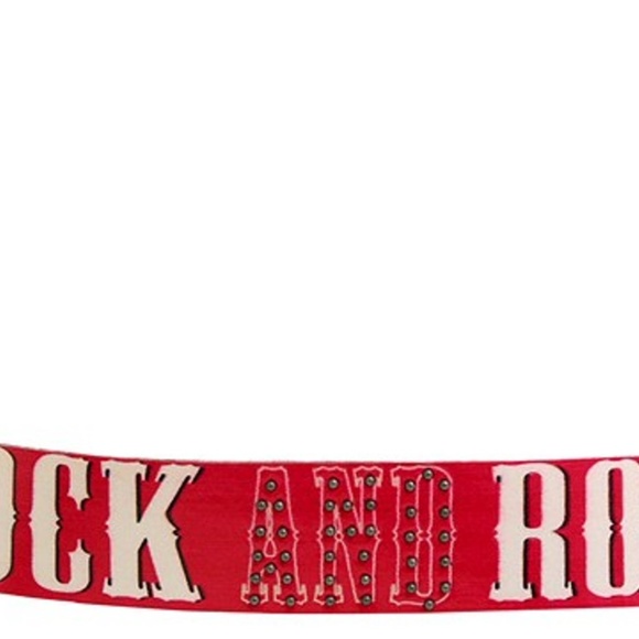 Ed Hardy EH3038 ROCK N ROLL Burn Belt & Buckle